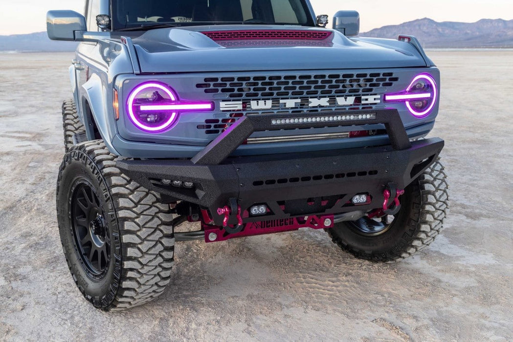 Morimoto XRGB LED Headlights for 2021–2025 Ford Bronco – RGB DRL, Bi-LED Projectors, Plug-and-Play Upgrade