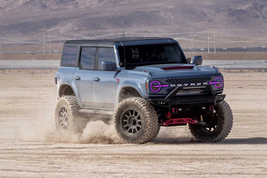 Morimoto XRGB LED Headlights for 2021–2025 Ford Bronco – RGB DRL, Bi-LED Projectors, Plug-and-Play Upgrade