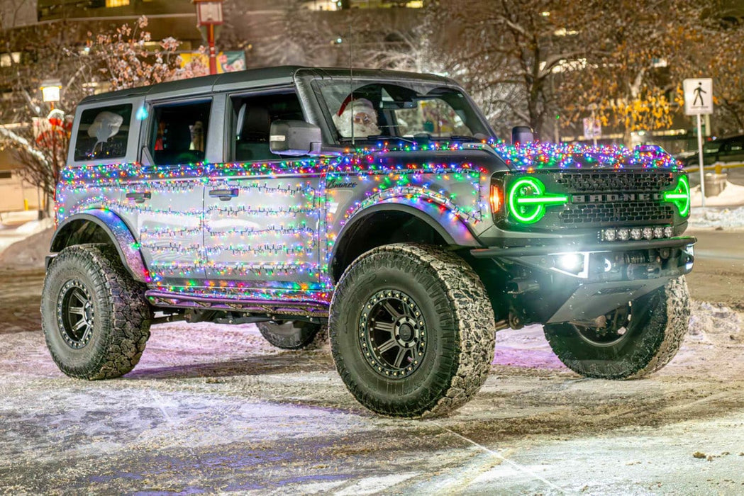 Morimoto XRGB LED Headlights for 2021–2025 Ford Bronco – RGB DRL, Bi-LED Projectors, Plug-and-Play Upgrade