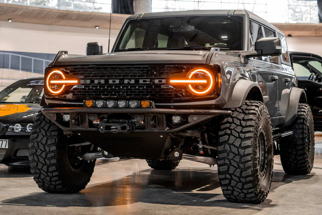 Morimoto XRGB LED Headlights for 2021–2025 Ford Bronco – RGB DRL, Bi-LED Projectors, Plug-and-Play Upgrade