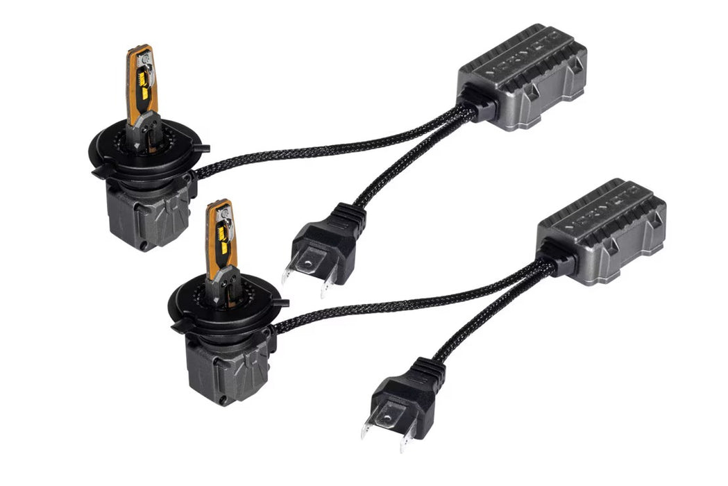 Morimoto H4 2Stroke 4.0 LED Headlight Bulbs – Ultra Bright, Plug-and-Play Upgrade