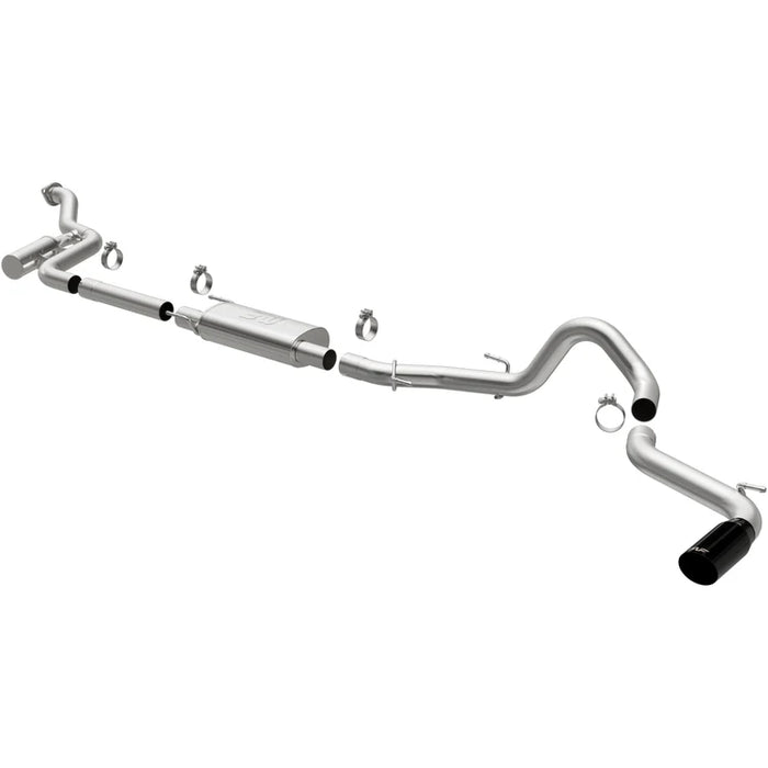 MagnaFlow 2024 Toyota Tacoma SPEQ Series Black Chrome Cat-Back Performance Exhaust System