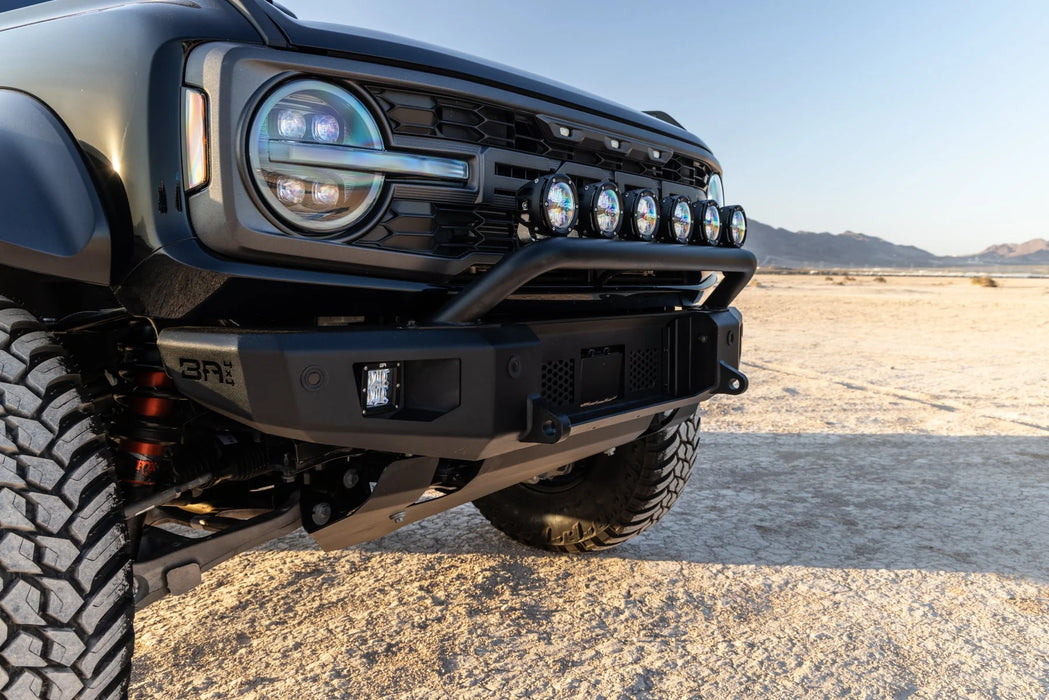 Body Armor 4x4 Odyssey Series Front Bumper for 2021–2024 Ford Bronco Enhanced Protection, Style, and Off-Road Capability