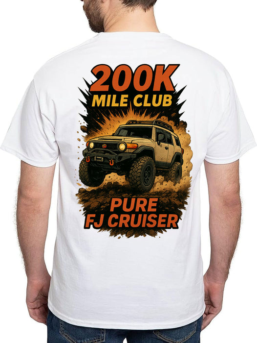 200K Mile Club T-Shirt - FJ Cruiser