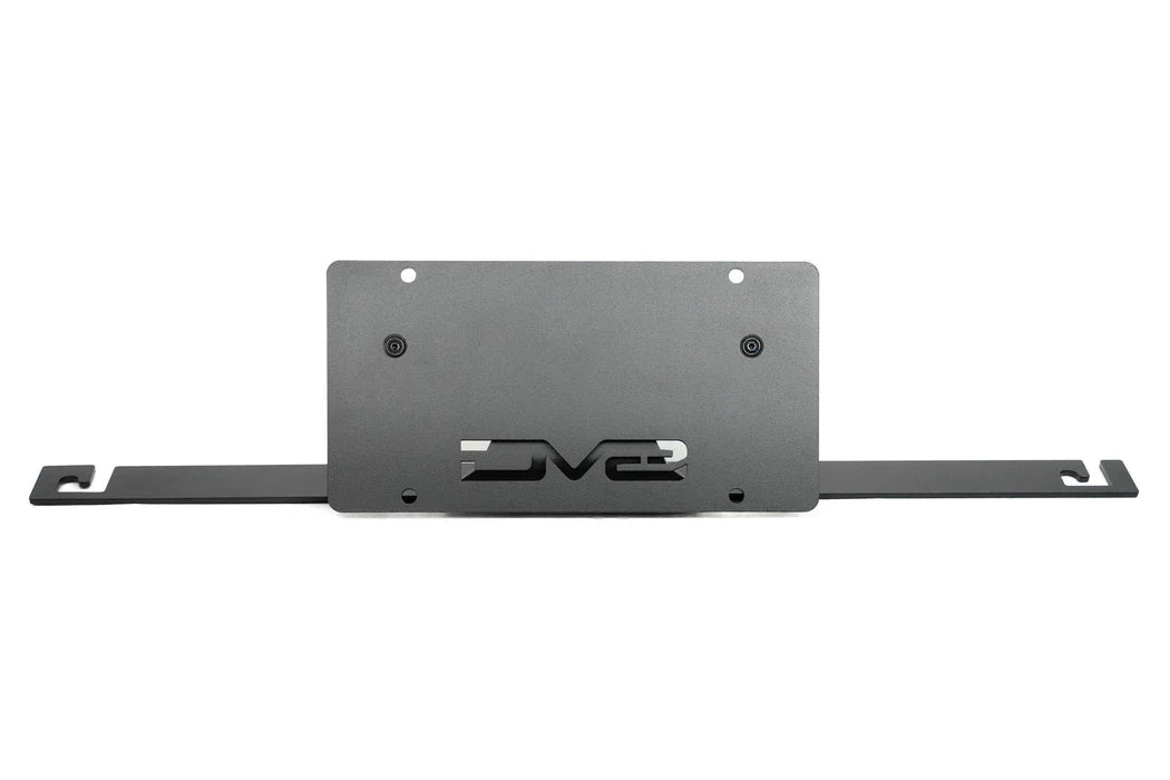 Capable Bumper Slanted Front License Plate Mount 2021-2024 Ford Bronco