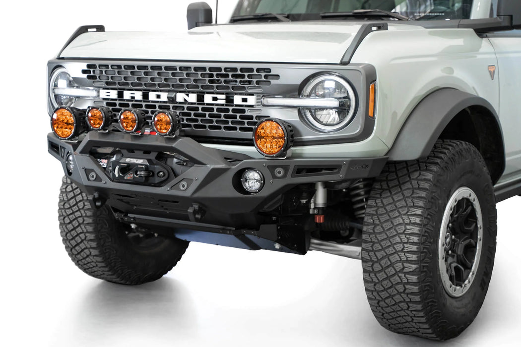 ADD 2021–2025 Ford Bronco Krawler Front Bumper – Winch Ready – High Clearance – Made in USA