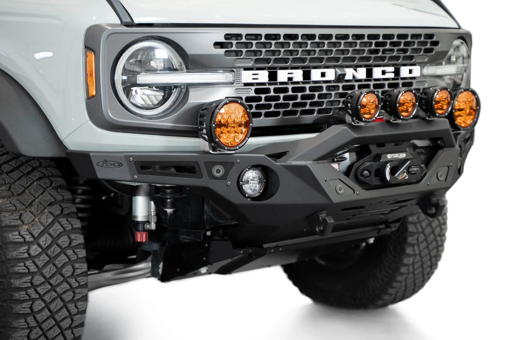 ADD 2021–2025 Ford Bronco Krawler Front Bumper – Winch Ready – High Clearance – Made in USA