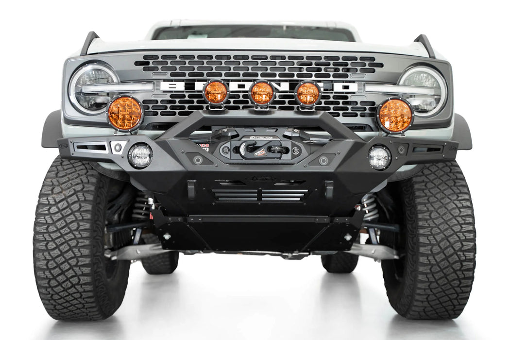 ADD 2021–2025 Ford Bronco Krawler Front Bumper – Winch Ready – High Clearance – Made in USA
