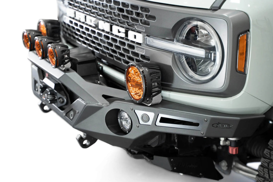 ADD 2021–2025 Ford Bronco Krawler Front Bumper – Winch Ready – High Clearance – Made in USA