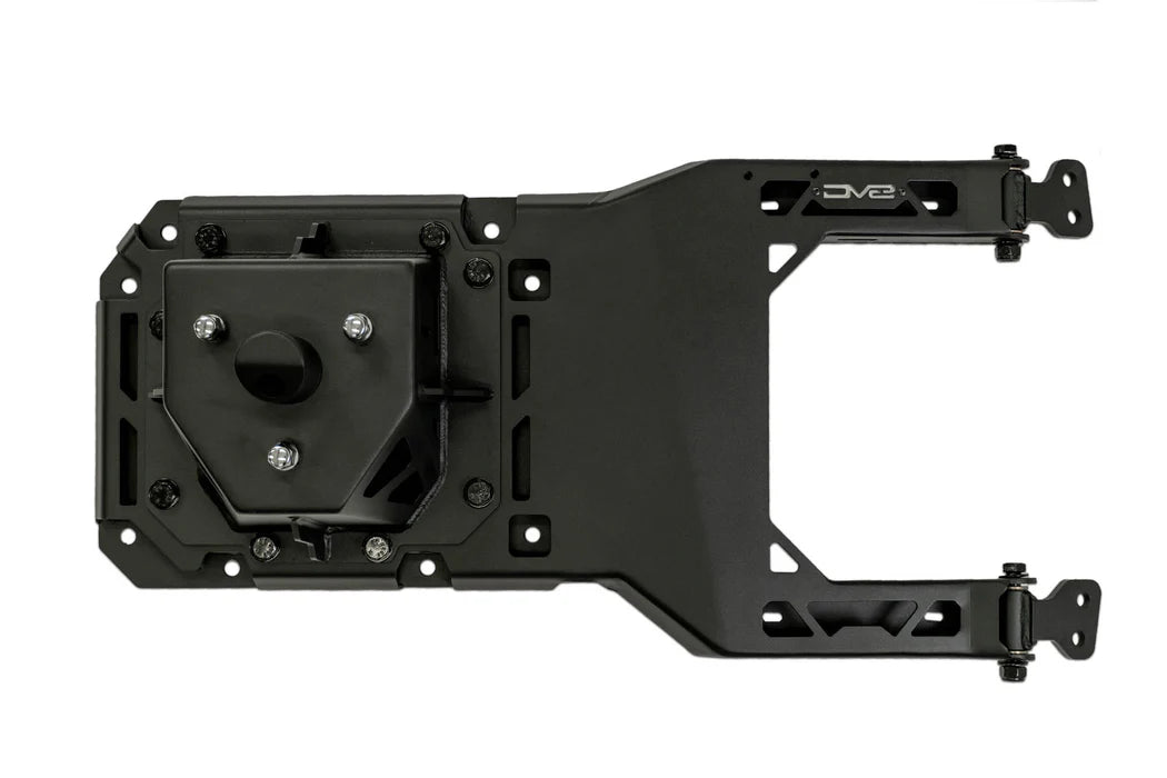 DV8 Offroad Tire Carrier | Fits 2021–2025 Ford Bronco | Heavy-Duty Tailgate Reinforcement | Includes 3rd Brake Light Extension
