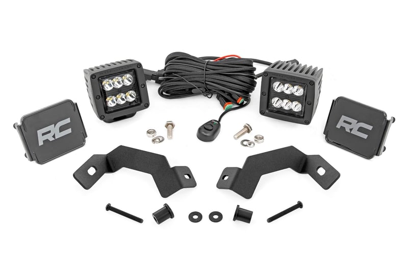 Rough Country LED Ditch Light Kit 2024+ Land Cruiser 250 Series