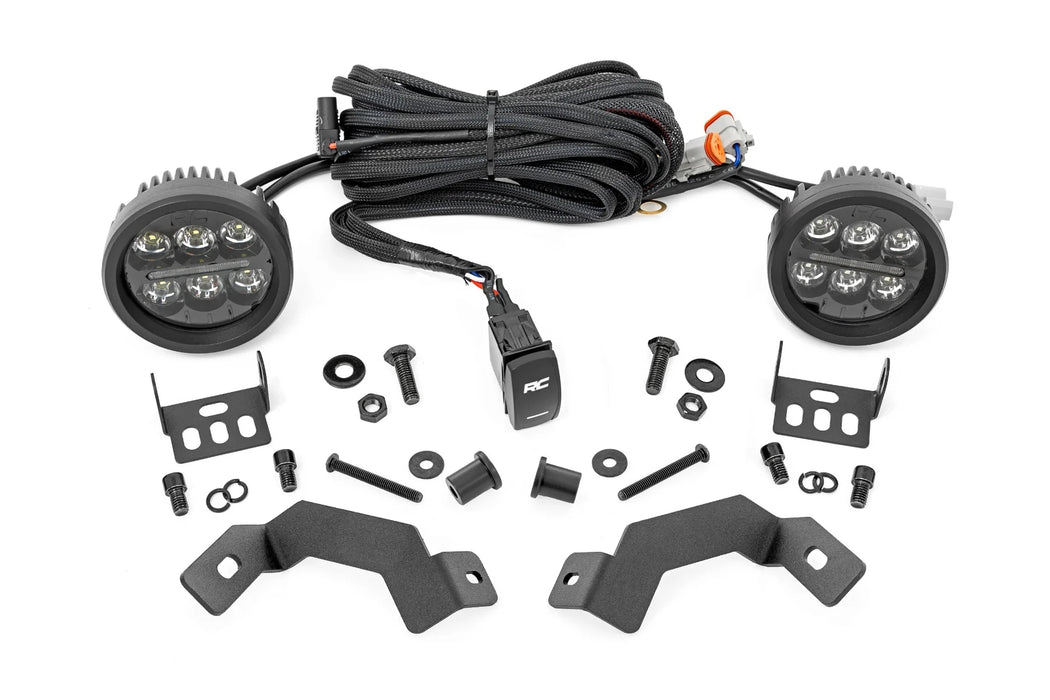 Rough Country LED Ditch Light Kit 2024+ Land Cruiser 250 Series