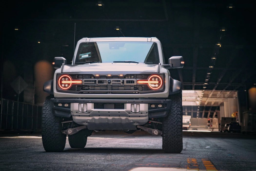 AlphaRex NOVA-Series LED Projector Headlights – Black Fits: 2021–2025 Ford Bronco & 2022–2025 Bronco Raptor Bold Styling Meets Advanced Lighting Performance