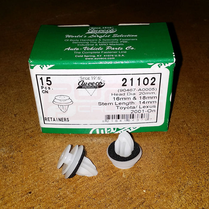 Toyota FJ Cruiser Door Trim Panel Retainer Clip (2007–2014)