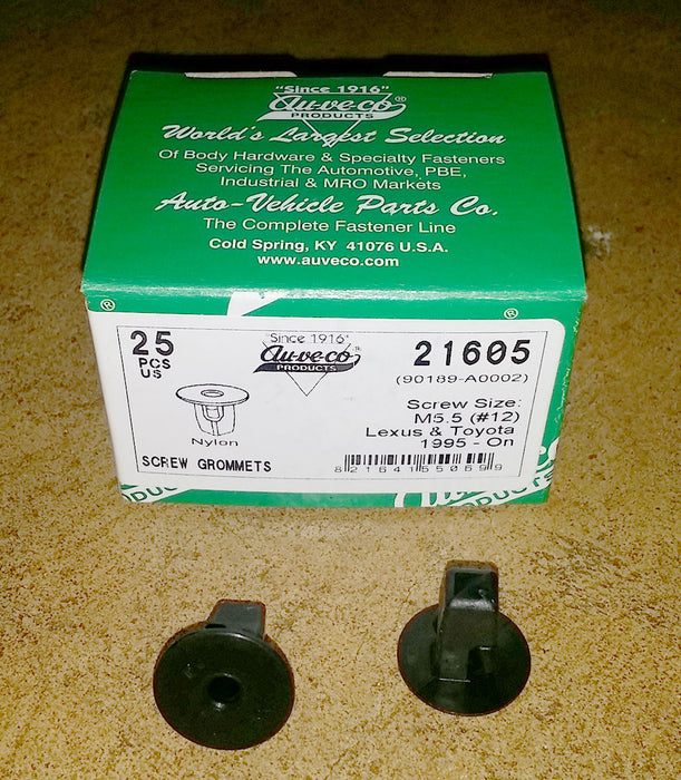 FJ Cruiser Fender Liner Grommet – 25-Pack (Replaces OEM 90189-A0002)