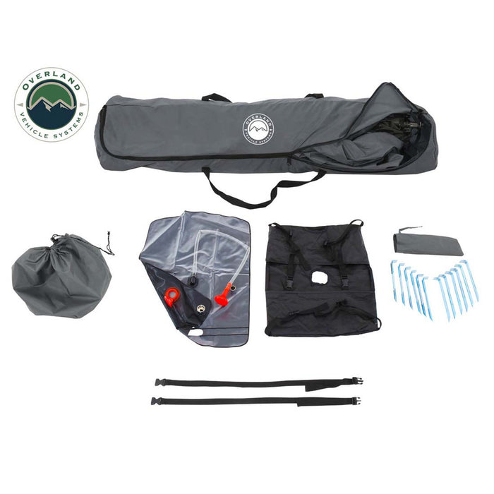 OVS Portable Privacy Room with Shower, Retractable Floor and Amenity Pouches and More – Quick Set Up