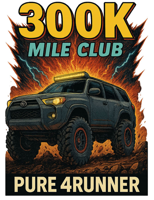 300K Mile Club T-Shirt - 4Runner
