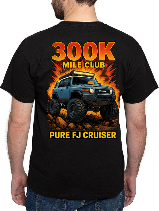 300K Mile Club T-Shirt - FJ Cruiser