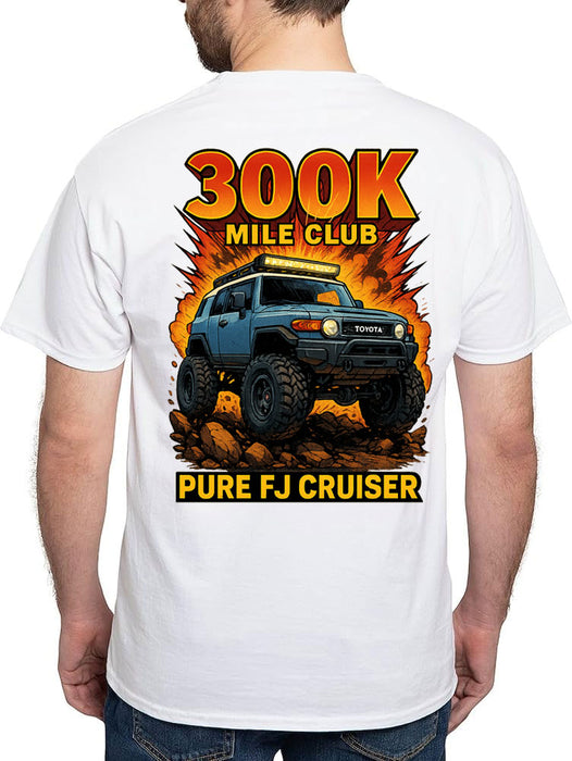 300K Mile Club T-Shirt - FJ Cruiser
