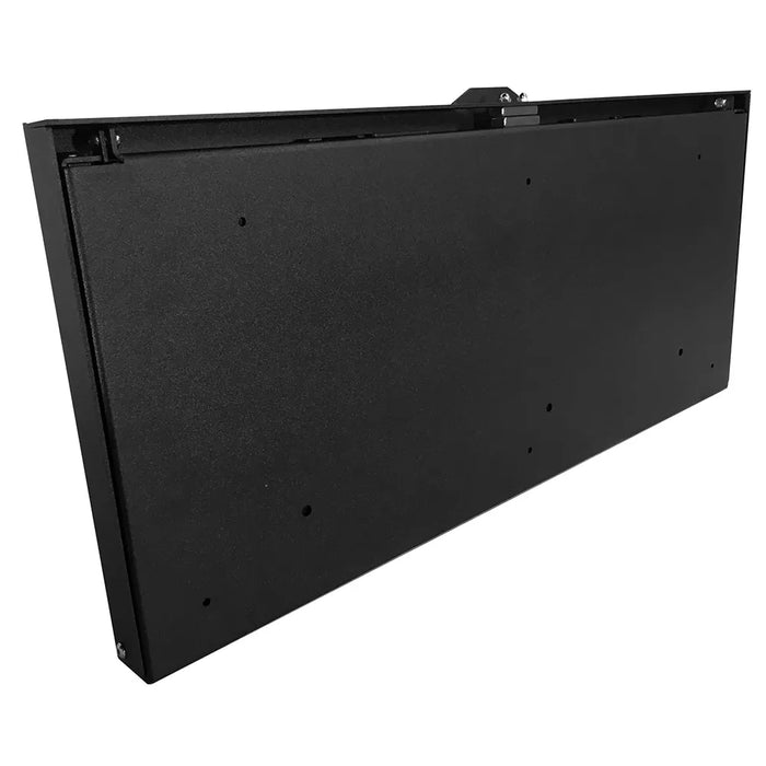 Rock Slide Engineering Aluminum Tailgate Table | Fits Jeep Wrangler JK/JL & Ford Bronco | Textured Black | Made in USA