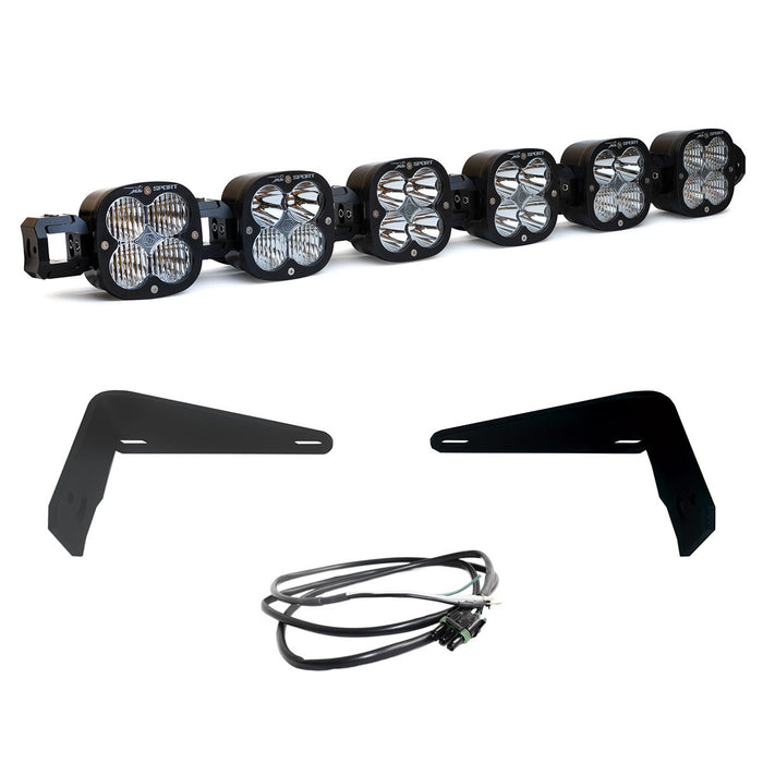 Baja Designs 6XL Linkable Bumper Light Kit – Ford Bronco (2021+) & Bronco Raptor (2022+) For Use with OEM Modular Steel Front Bumper Only