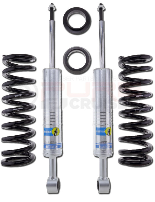 Bilstein 6112 Series Adjustable Shocks - FRONT 2007-2009 FJ Cruiser, 2003-2009 4Runner, 2005-2023 Tacoma
