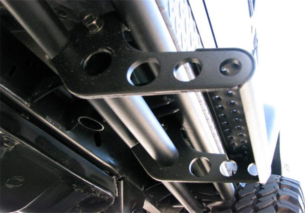 N-FAB Detachable Side Steps (Pair) | Fits N-FAB & OEM Toyota Rock Rails | Bolt-On Design