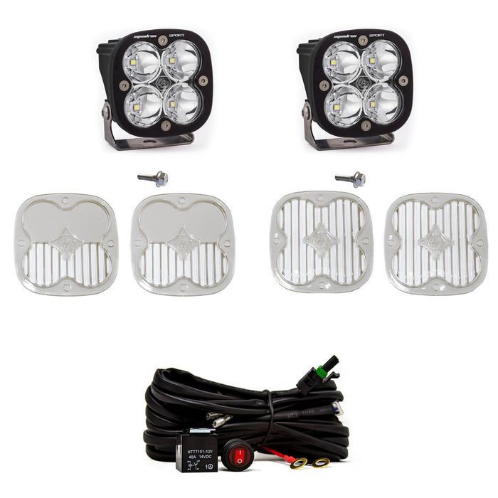 Ford Squadron Sport A-Pillar Light Kit - Ford 2021-On Bronco; 2022-On Bronco Raptor