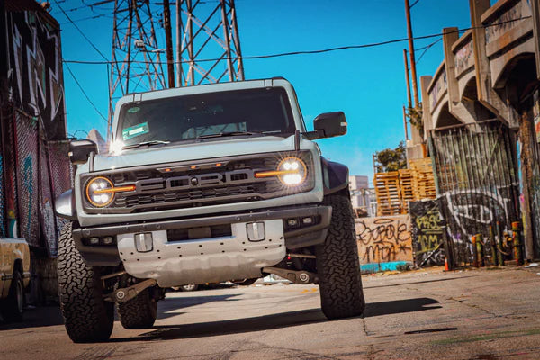 NOVA-Series LED Projector Headlights Alpha-black 21-25 Ford Bronco /22-25 Ford Bronco Raptor