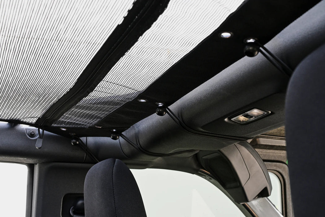Body Armor 4x4 Mesh Top for 2021–2024 Ford Bronco 4-Door Models All-Season Sun Protection with Maximum Airflow