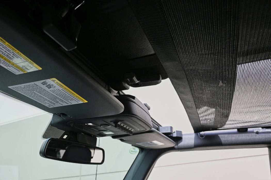 Body Armor 4x4 Mesh Top for 2021–2024 Ford Bronco 4-Door Models All-Season Sun Protection with Maximum Airflow