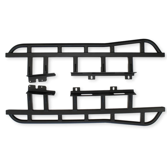 RCI Off Road Rock Sliders | Fits 2021–2025 Ford Bronco 4-Door 4WD | Frame-Mounted with Kick-Out | Made in USA
