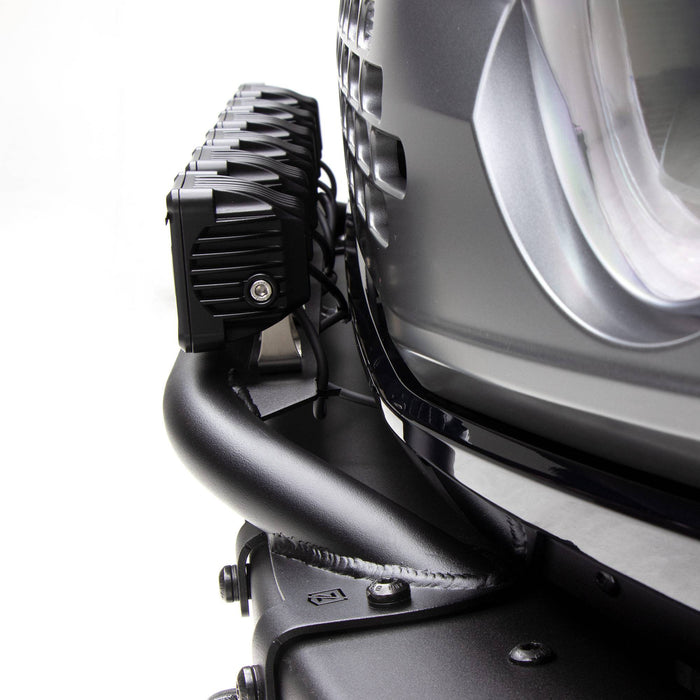 ZROADZ Front Bumper Top LED Kit – 2021–2025 Ford Bronco (w/ Modular Bumper) Includes (6) 3-Inch LED Pod Lights | Made in the USA - PN #Z325431-KIT