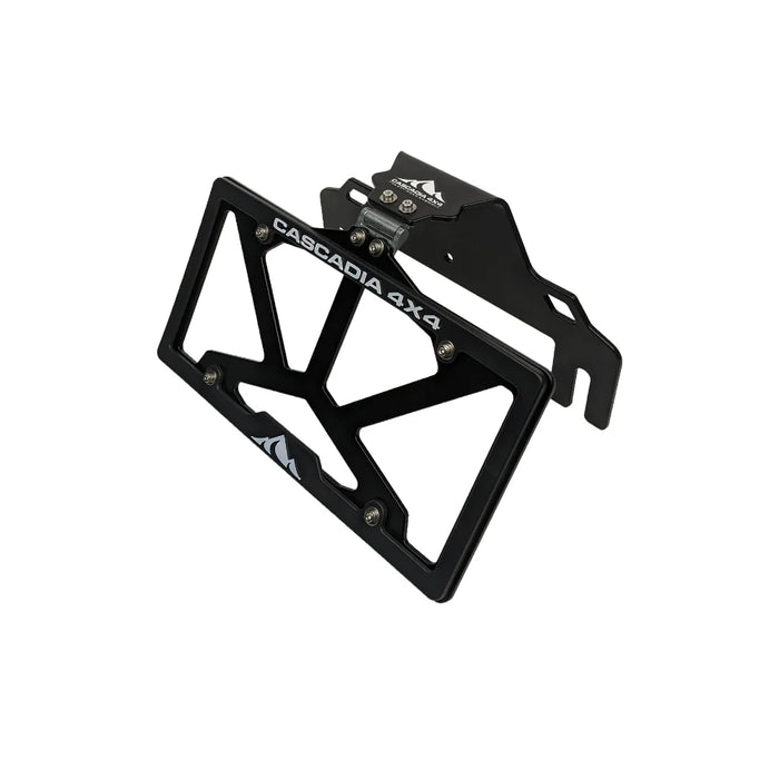 Cascadia 4x4 Flipster V3 Winch License Plate Mount | Fits Hawse & Roller Fairleads