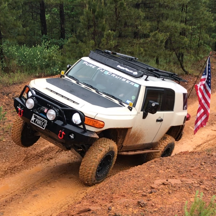 Trail Series Diamond Style Front Bumper for Toyota FJ Cruiser (2007–2014)