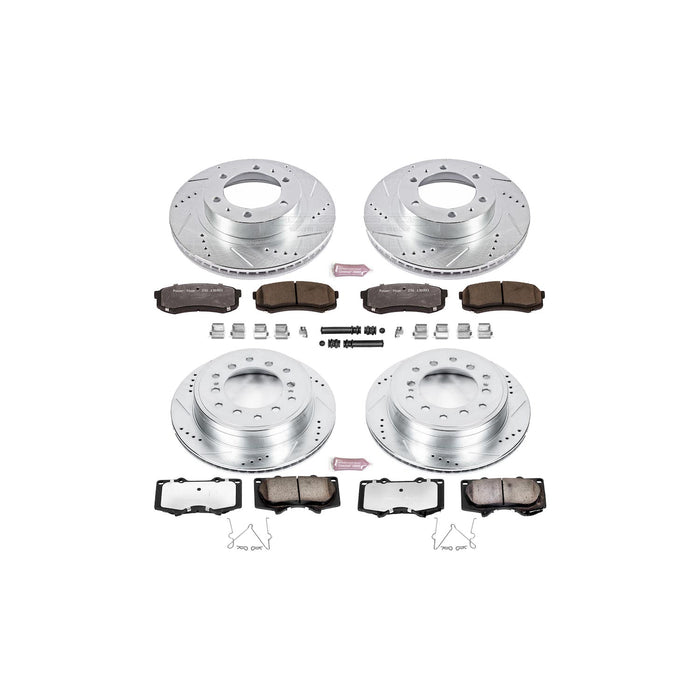 Power Stop Z36 Truck & Tow Brake Upgrade Kit 2010-2014 Toyota FJ Cruiser