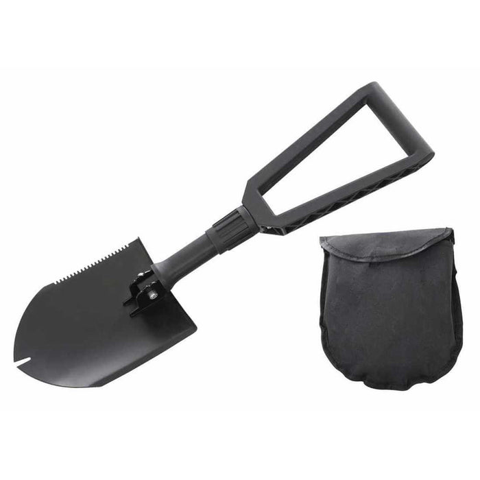 OVS Multi Functional Military Style Utility Shovel with Nylon Carrying Case