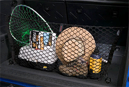 Toyota FJ Cruiser Rear Cargo Net – Envelope Style (2007–2014, Black)