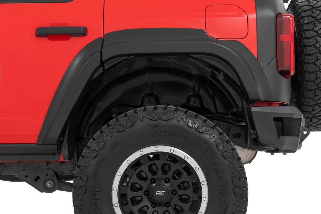 Rough Country Fender Flares; Ford Bronco 4WD (2021-2025)