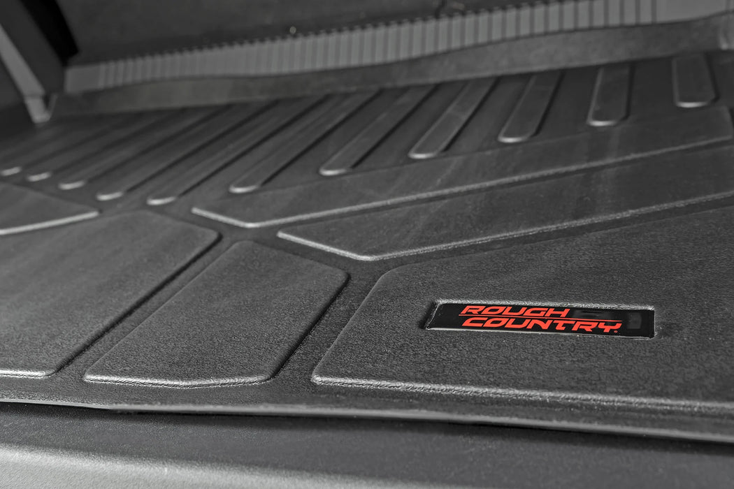 Rough Country Rear Cargo Mat | Fits 2021–2025 Ford Bronco 4WD | Heavy-Duty All-Weather Floor Armor