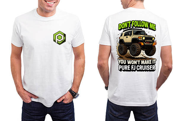 Don't Follow Me, You Won't Make it T-Shirt - FJ Cruiser