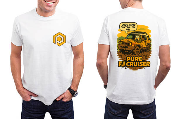 Dude, I said don't follow me T-Shirt - FJ Cruiser