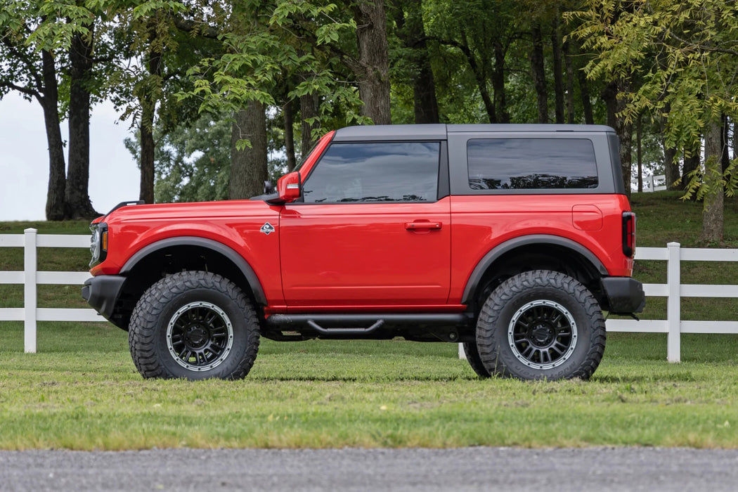 Rough Country Spare Tire Delete Kit | Fits 2021–2025 Ford Bronco 4WD | License Plate & Camera Relocation