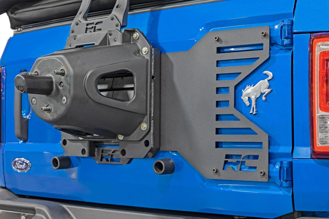 Rough Country Tailgate Reinforcement Kit | Fits 2021–2025 Ford Bronco 4WD | Supports Up to 37” Spare Tire