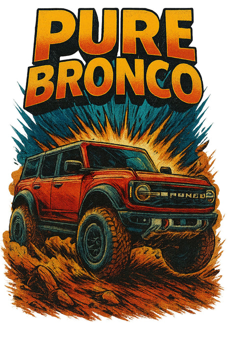 Pure Bronco T-Shirt- Bronco