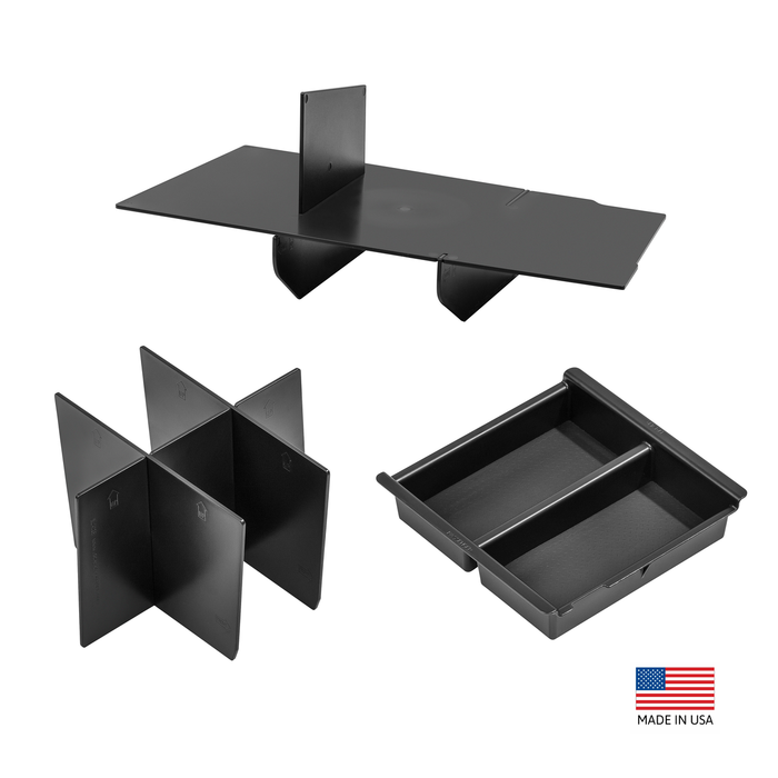 Toyota Tacoma 2016-2023 - Center Console, Glove Box and Tray Organizer Set
