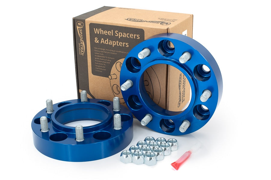 Spidertrax Toyota/Lexus 1.25 in. Thick Blue Wheel Spacers