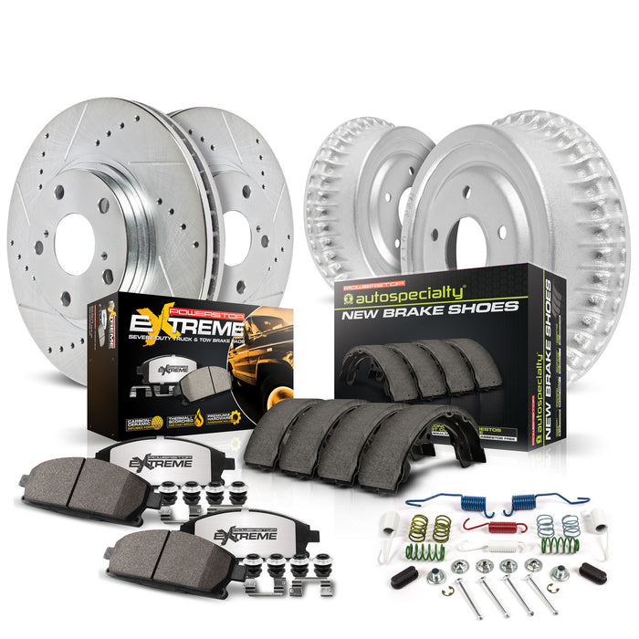 Power Stop Z36 Truck & Tow Brake Upgrade Kit 2005-2023 Toyota Tacoma