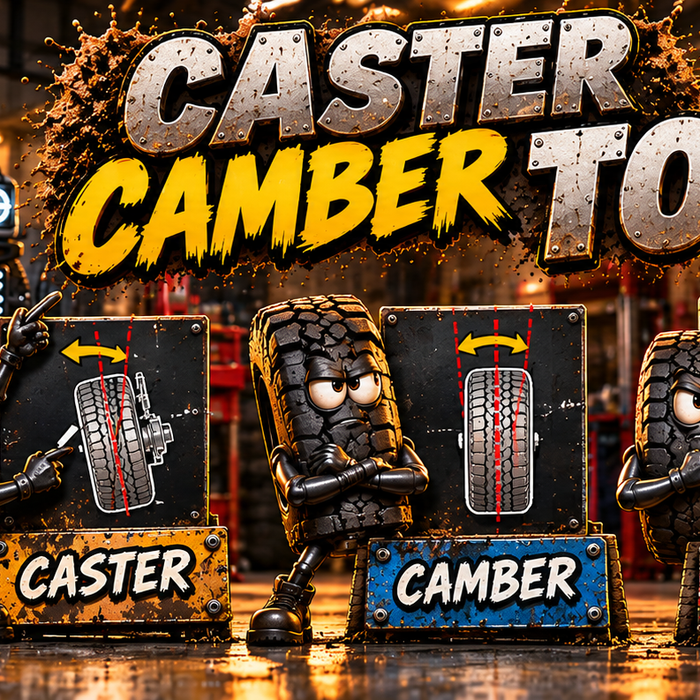 Wheel Alignment Explained: Caster, Camber, Toe & What They Mean