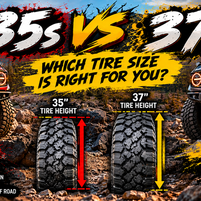35s vs. 37s: Which Tire Size Is Right for Your Truck or SUV?
